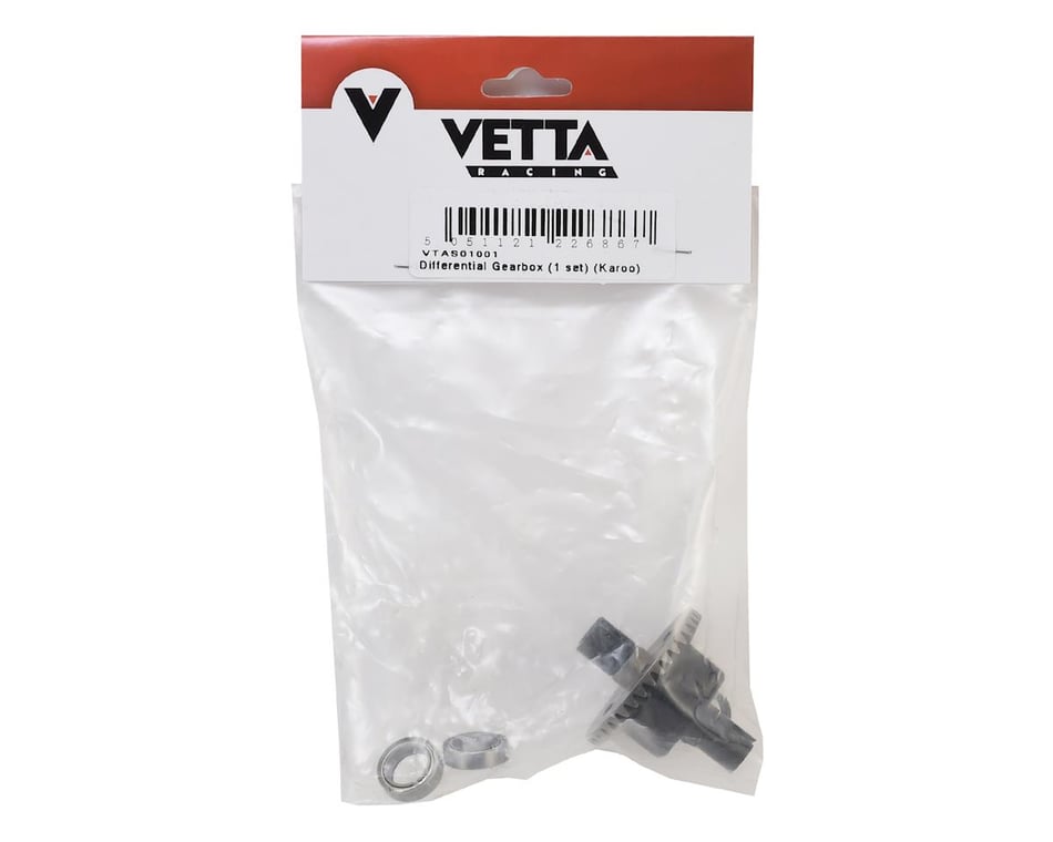 VTAS01001 Vetta Racing Karoo Complete Differential w/Bearings