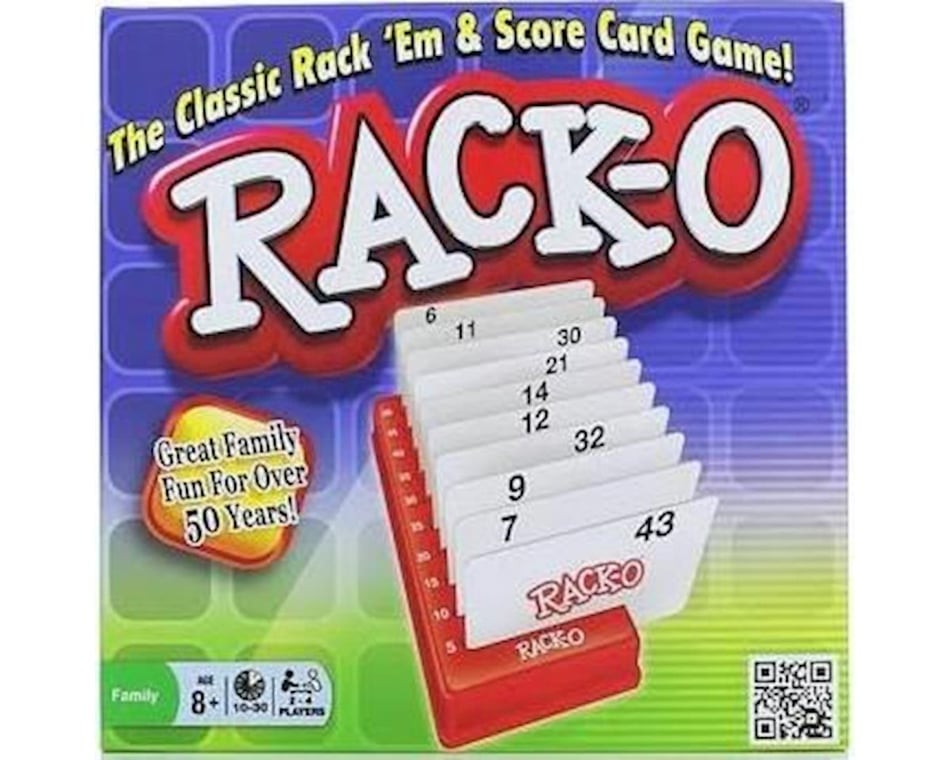 6122 for sale online Winning Moves Rack-O Classic Rack 'Em & Score Card Game 