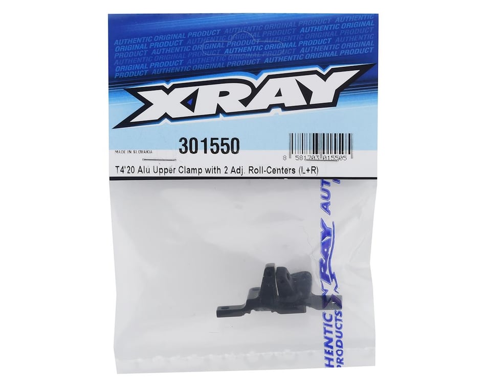 XRAY T4 2020 Aluminum Upper Clamp (Left & Right) [XRA301550