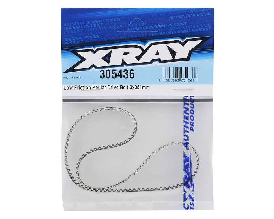 XRAY T3 T4 305432  High-Performance Ke vlar Drive Belt Front 3x513mm CINGHIA 