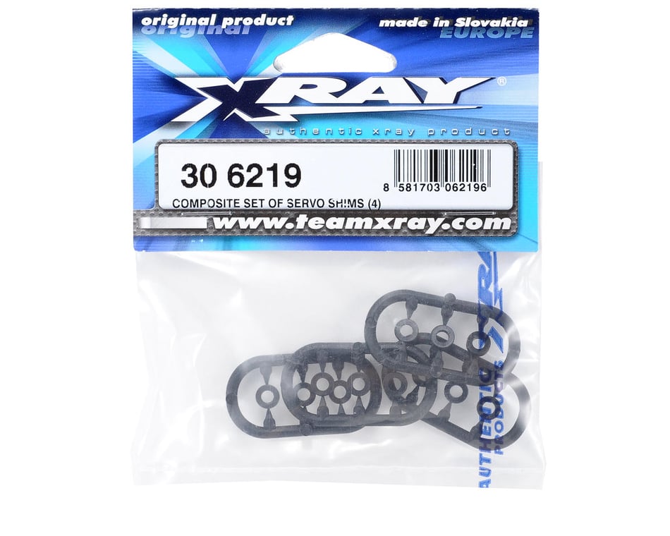 XRAY Composite Set of Servo Shims (4) [XRA306219] - HobbyTown