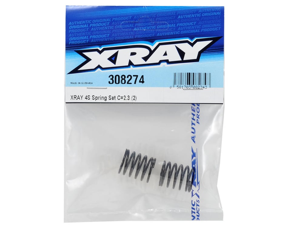 XRAY 4S Spring Set C (2) (2.3) [XRA308274] - HobbyTown