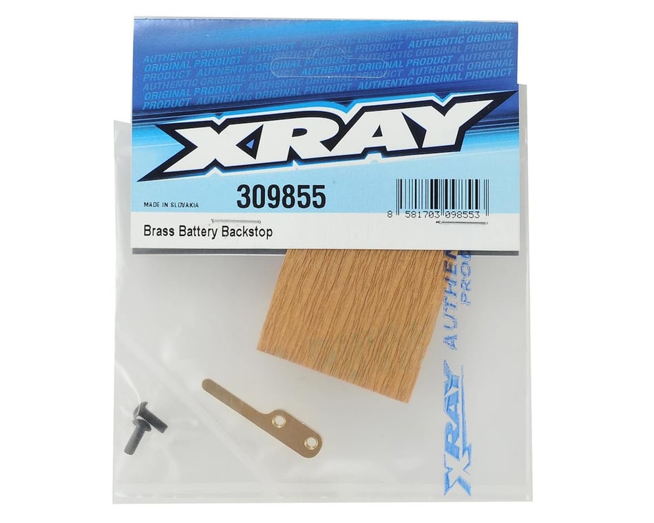 XRA309855 for sale online XRAY Brass Battery Backstop
