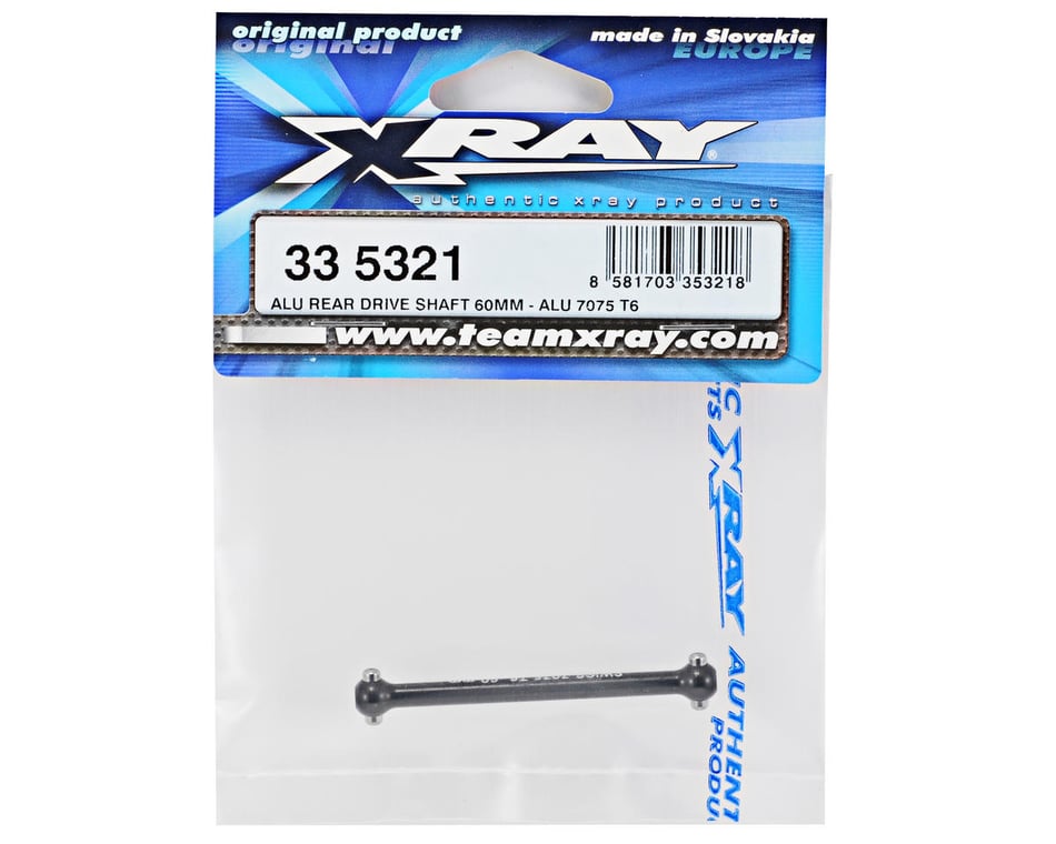 raira様せんよう XRAY 60mm 7075 T6 Aluminum Rear Driveshaft [XRA335321] - HobbyTown