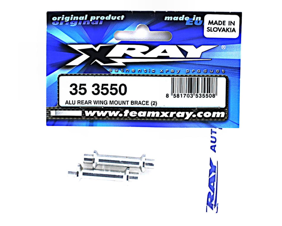 Team Xray ALU REAR WING MOUNT BRACE XRA353550 2 