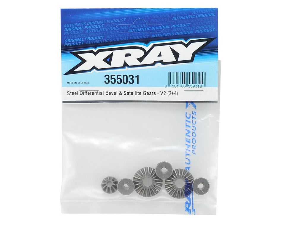 XRAY V2 Differential Bevel & Satellite Gear Set [XRA355031