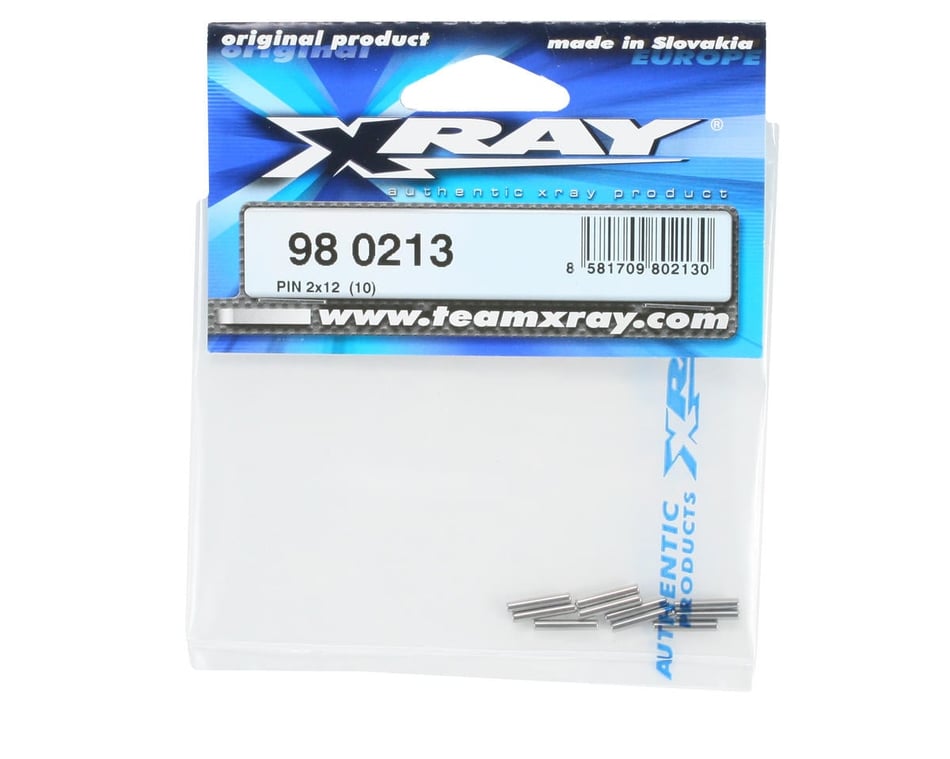 XRAY 2x12mm Pin (10) [XRA980213] - HobbyTown