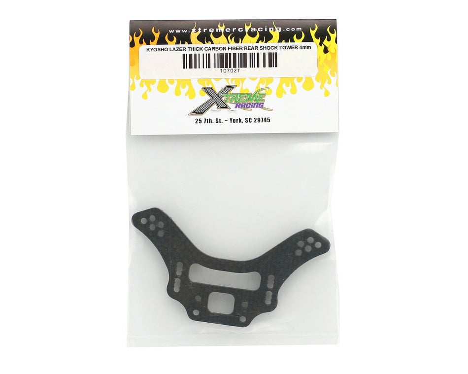 Xtreme Racing Kyosho Lazer Thick Carbon Fiber Rear Shock Tower
