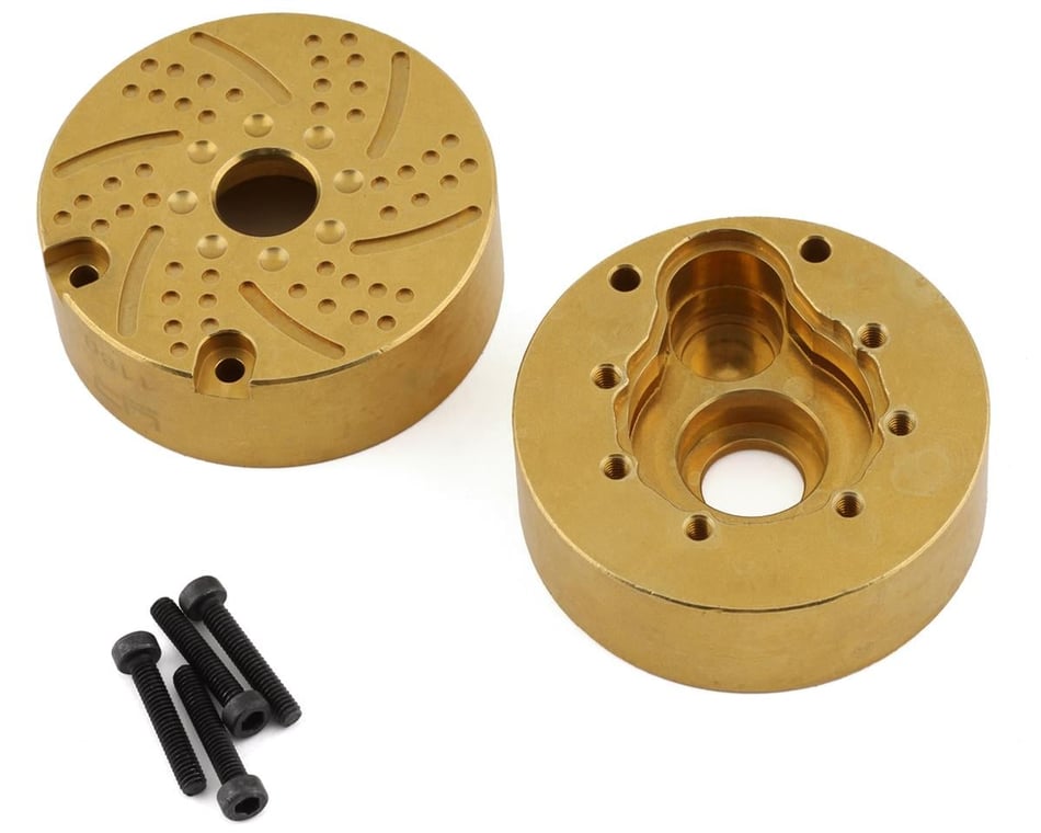 Yeah Racing Brass Outer Portal Drive Housing for Traxxas TRX-4 (2