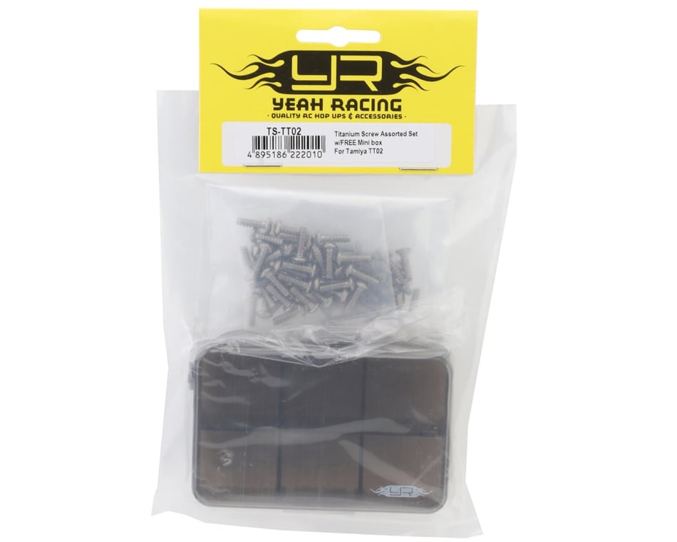 Yeah Racing Tamiya TT-02 Titanium Screw Set [YEA-TS-TT02] - HobbyTown