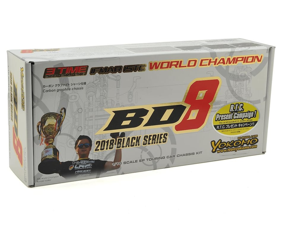 Yokomo BD8 2018 1/10 Electric Touring Car Kit (Carbon Chassis