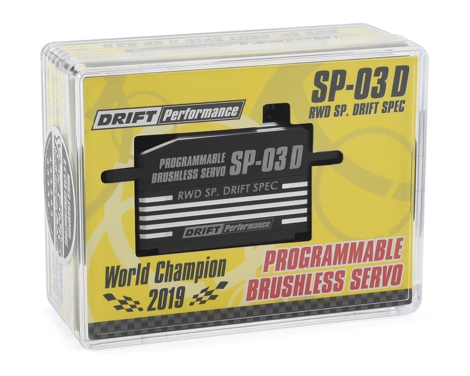 Yokomo SP-03 D V2 Programable Brushless Drift Servo (Black) [YOKSP