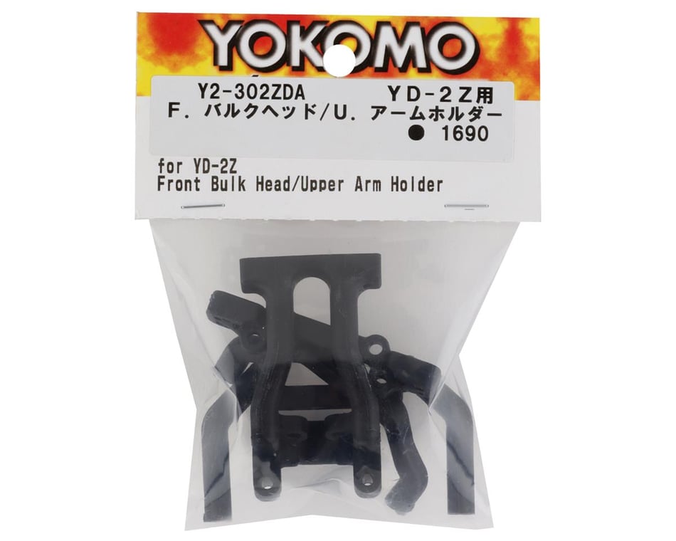 Yokomo YD-2Z Front Bulkhead Upper Arm Holder & Servo Mount