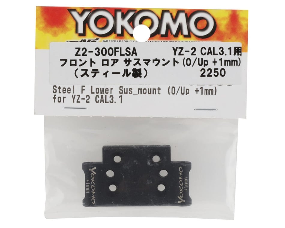 Yokomo YZ-2 CAL3.1 Steel Front Suspension Mount [YOKZ2-300FLSA