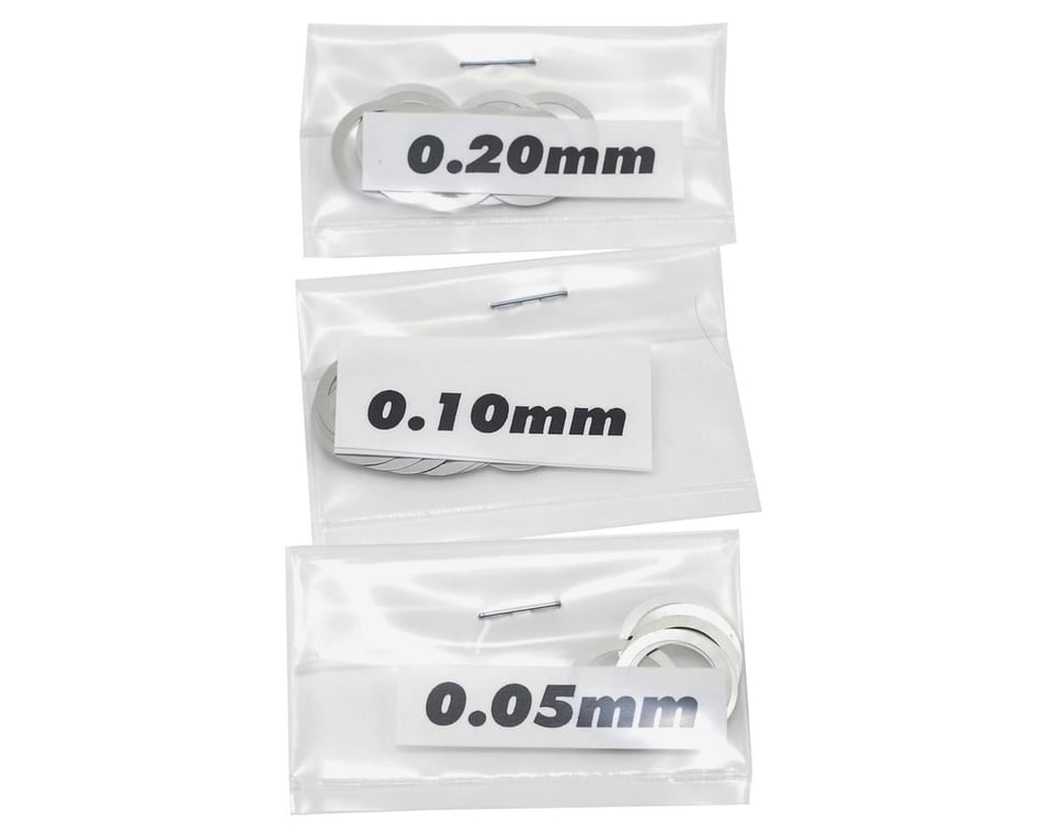 Yokomo 10mm Stainless Steel Shim Kit (30) [YOKZC-S100SA] - HobbyTown