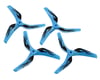 Image 1 for Azure Power 5.1" Tri-Blade 5150 Polycarbonate Race Propeller Set (Blue)