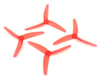 Image 1 for Azure Power 5.1" Vanover Polycarbonate Race Propeller Set (Orange) (2CW & 2CCW)