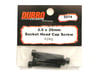 Image 2 for DuBro 3.5x25mm Socket Head Cap Screws (4)