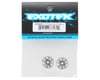 Image 2 for Exotek Flite V2 16mm Aluminum Wing Buttons (2) (Gun Metal)