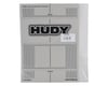 Image 2 for Hudy 1/10 Touring Car Plastic Touring Car Set-Up Board Decal