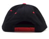 Image 2 for Kyosho Snap Back Hat (Red) (One Size Fits Most)