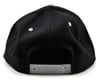 Image 2 for Mugen Seiki "M" Logo Flat Bill Hat (One Size Fits All) (Black/Silver)