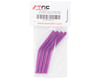 Image 2 for ST Racing Concepts 30 Degree Middle Bend V2 Threaded Aluminum Links (Purple)
