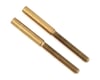 Image 1 for Sullivan 2-56 Threaded Medium Brass Couplers (2)