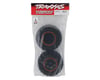 Image 3 for Traxxas Maxx All-Terrain Pre-Mounted Tires (2) (Black/Orange)