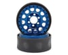 Vanquish Products Method 105 1.9 Beadlock Crawler Wheels (Blue/Black) (2)