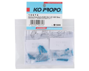 blue KOP10533 for sale online KO Propo Ex-1 Kiy Aluminum Screw Set