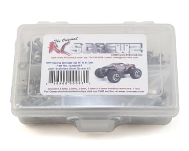 rcr034 RCScrewZ RedCat Volcano EPX Stainless Steel Screw Kit