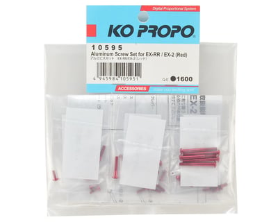 LDT KOP10676 KO Propo Aluminum Screw Set for EX-RR NEXT Orange EX-2