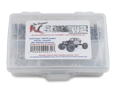 RCZHPI044 RC Screwz HPI Savage XL Stainless Steel Screw Kit