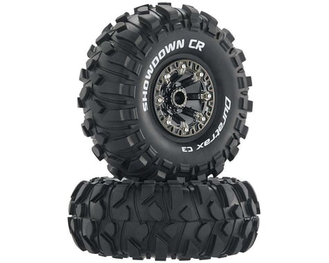 duratrax showdown mntd tires cr chrome c3 amain