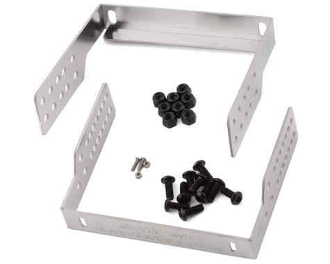 Killerbody Axial SCX10 II LC70 Stainless Steel Body Mounts (4.53-4.72" Tire)