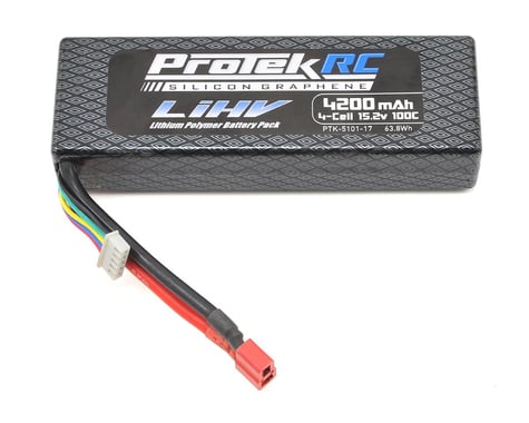 ptk 4s silicon graphene protek rc lipo 2v 100c 4200mah lcg hv battery