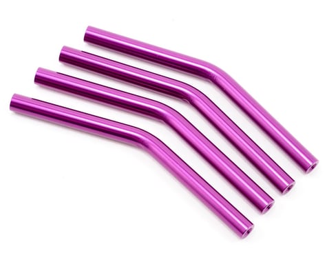 ST Racing Concepts 30 Degree Middle Bend V2 Threaded Aluminum Links (Purple)