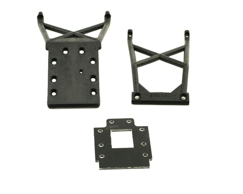 Traxxas Front & Rear Skid Plates With Transmission Spacer