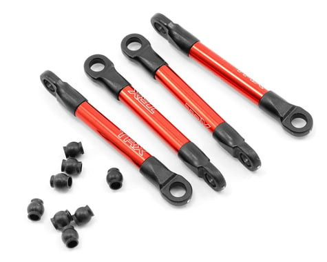 Traxxas Aluminum Push Rod Set (Red) (4)