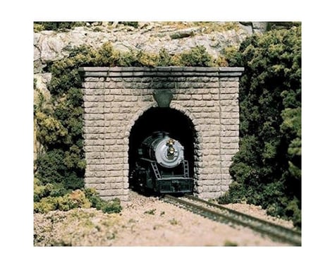 Woodland Scenics HO Single Tunnel Portal, Cut Stone