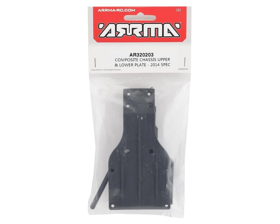ARRMA Chassis Upper/Lower Plate AR320203