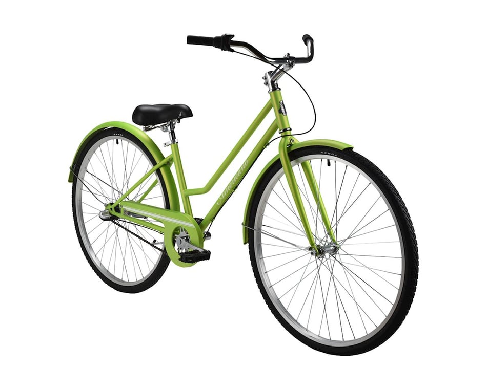 Americano Performance Americano Coaster 3 Speed City Bike Green 31 5392 Grn 013 P Performance Bicycle