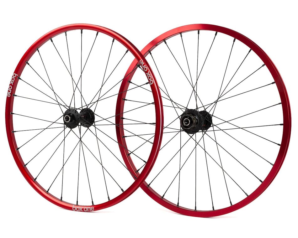 Box One Stealth Expert Bmx Wheelset X 1 1 8 Red Bx Ws1 Stea451 Rd Race Parts Dan S Comp