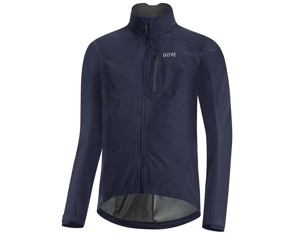 Gore Wear Men S Gore Tex Paclite Jacket Orbit Blue S Au00 S Clothing Performance Bicycle