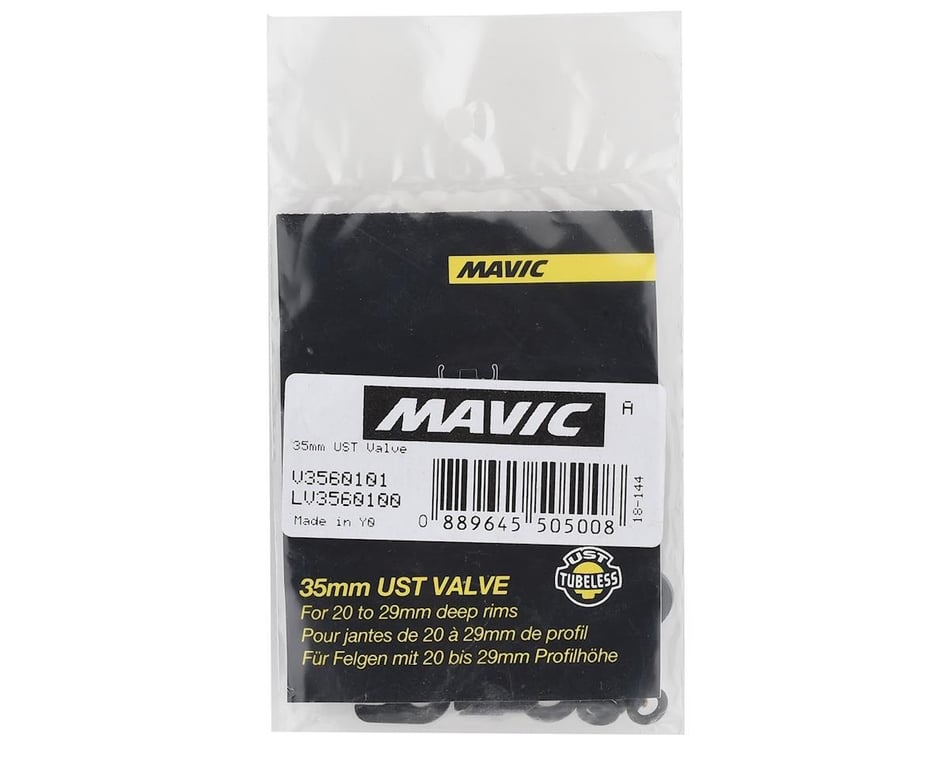 Mavic Ust Tubeless Valve 35mm Lv Tires Tubes Performance Bicycle