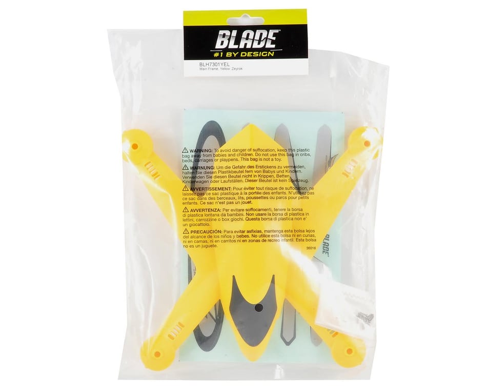 NEW Blade Zeyrok Yellow Main Frame BLH7301YEL