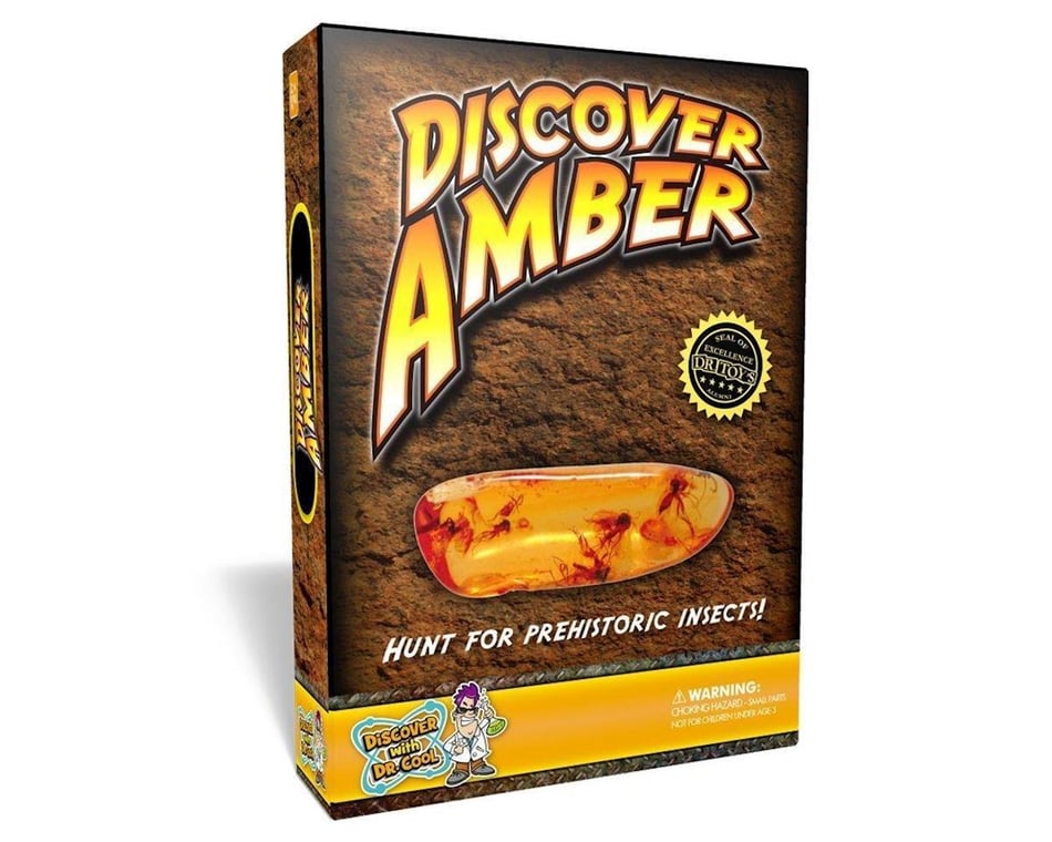 Discover With Dr. Cool Discover Amber Science Kit [DWDDCSAMBER 
