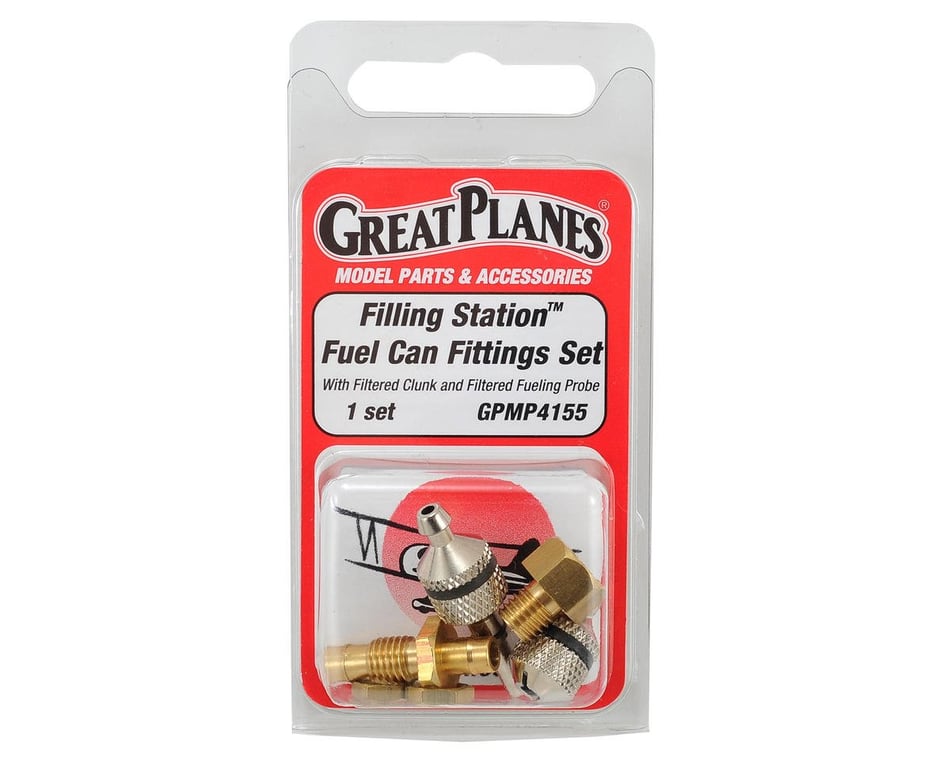 NEW Great Planes Set Filling Station Can Fitting GPMP4155 