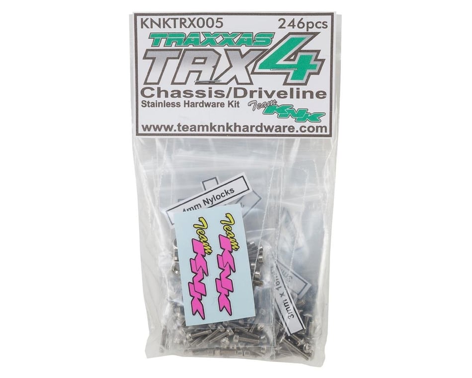 Team KNK Traxxas Slash 4X4 Stainless Hardware Kit KNKTS4001 